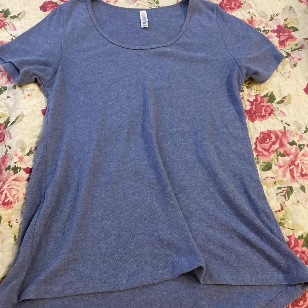 Blue Lularoe Tunic